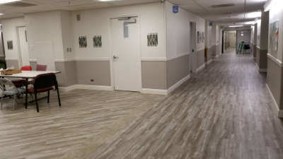 Hospital renovations.